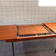 Extendable dining table by Pierre Guariche for Meurop