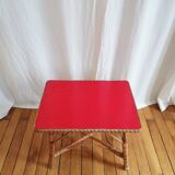 Small rattan table