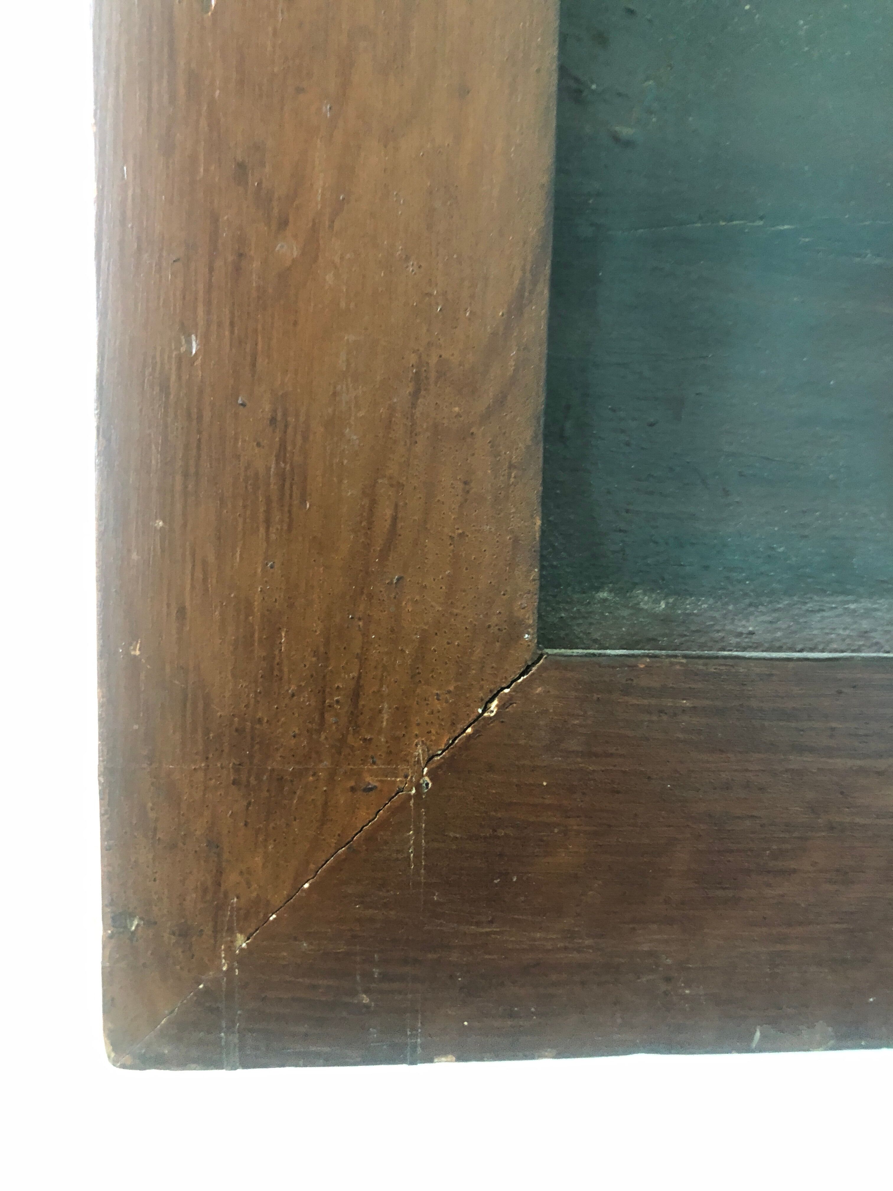 Painting in oil. Signed