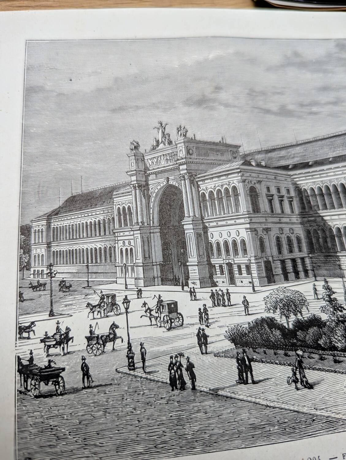 Printed in 1883, Palace of Industry, Paris VIIIth.