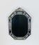 Louis XIV Regency mirror with parcloses engraved glass Italy