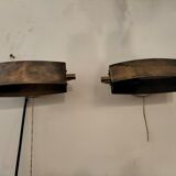 Pair wall lamps