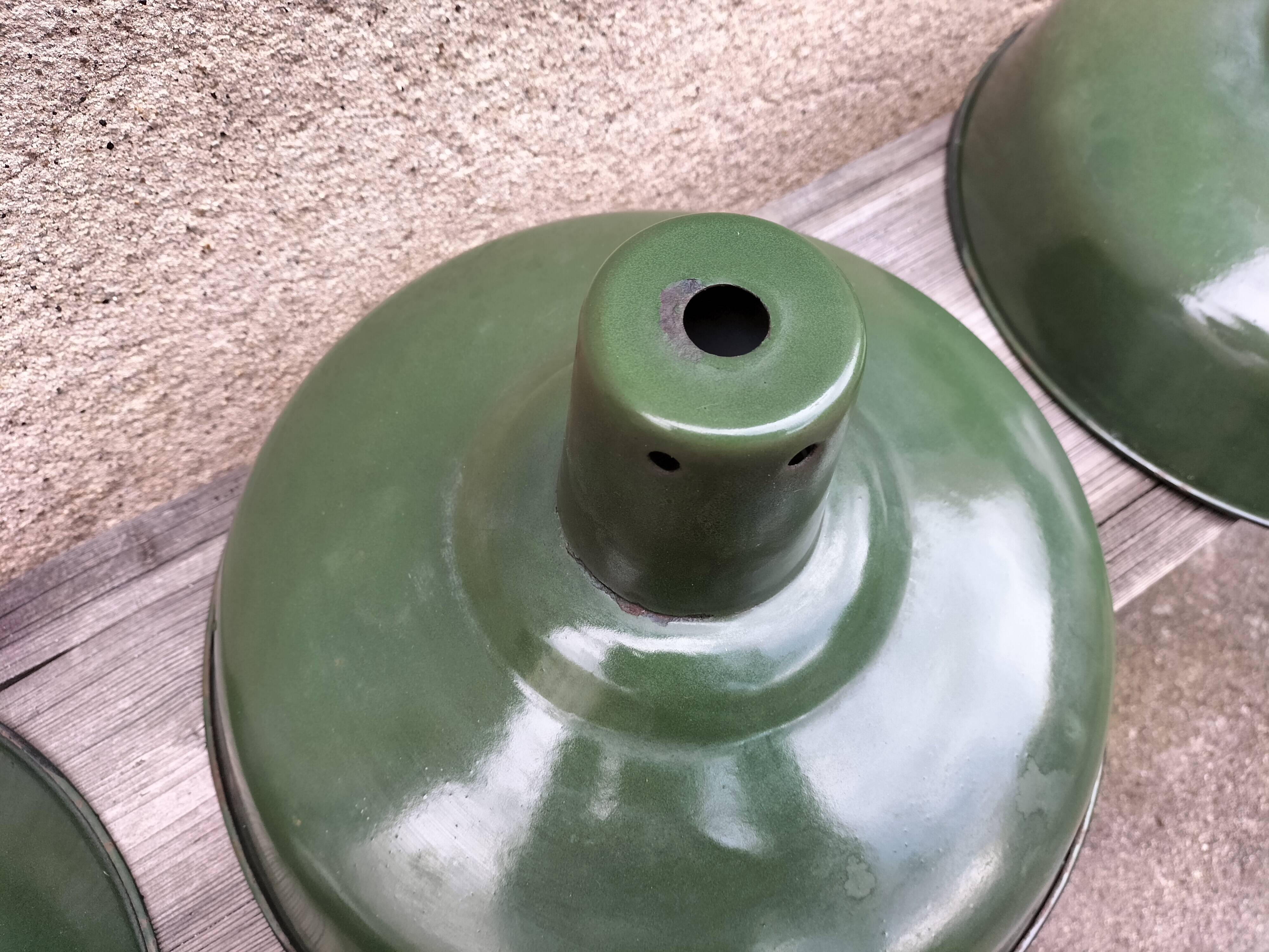 enameled sheet metal pendants