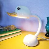 Flexible ceramic duck lamp, 1968