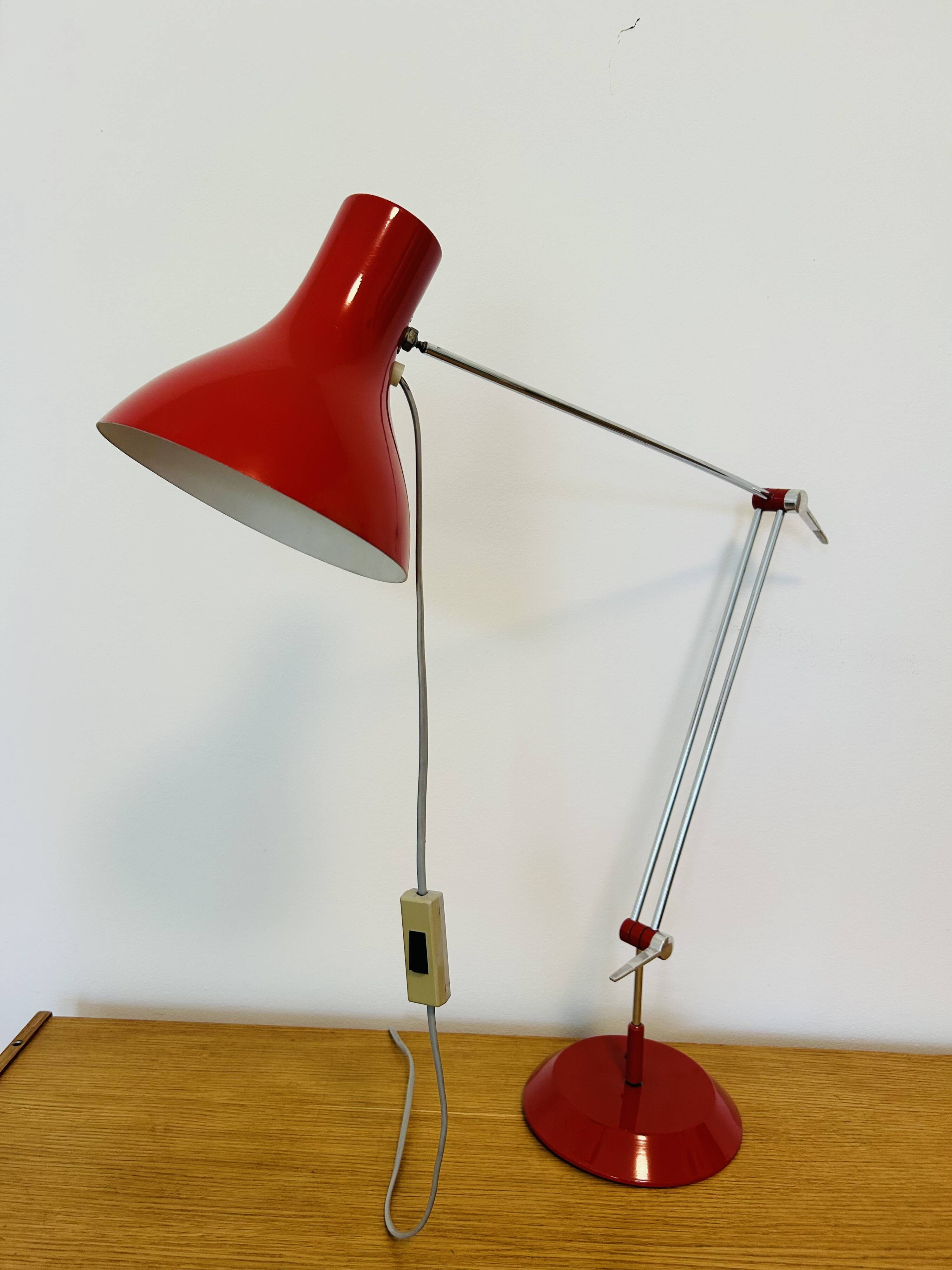 Lampe de bureau vintage par Josef Hurka pour Napako, Tchécoslovaquie 1970