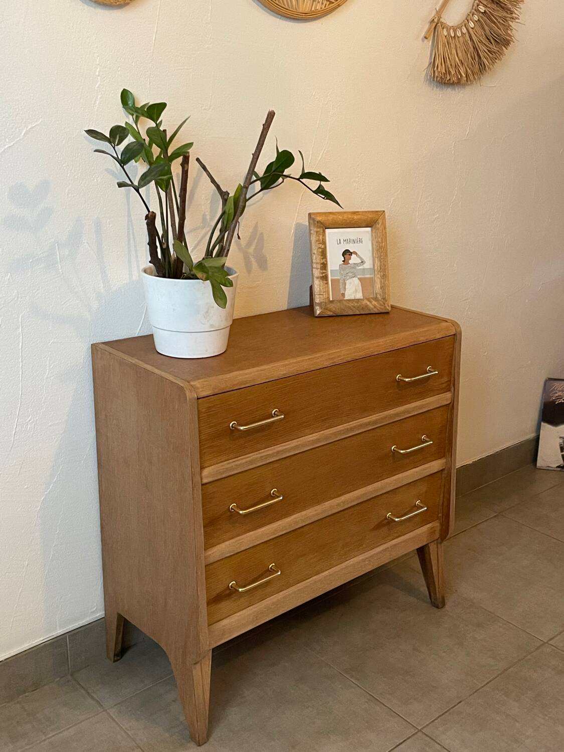 Charming vintage chest of drawers from the 1960s