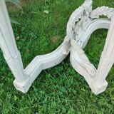 console en bois style louis xvi