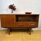 Mid-Century Retro Vintage Teak Small Sideboard by Jentique 1960s  Sliding G