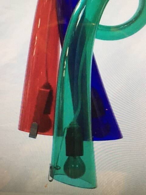 Kao 9 Murano Italy Venice Light Fixture