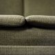 Vintage Danish Mid-Century Modern Green 3-Seater Sofa by Folke Ohlsson