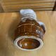 Vintage revol barrel-shaped flamed ceramic jug 3/4 litre