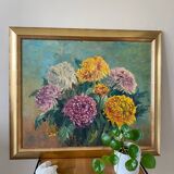 Flower bouquet painting