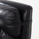 Leather armchair, 1970s design