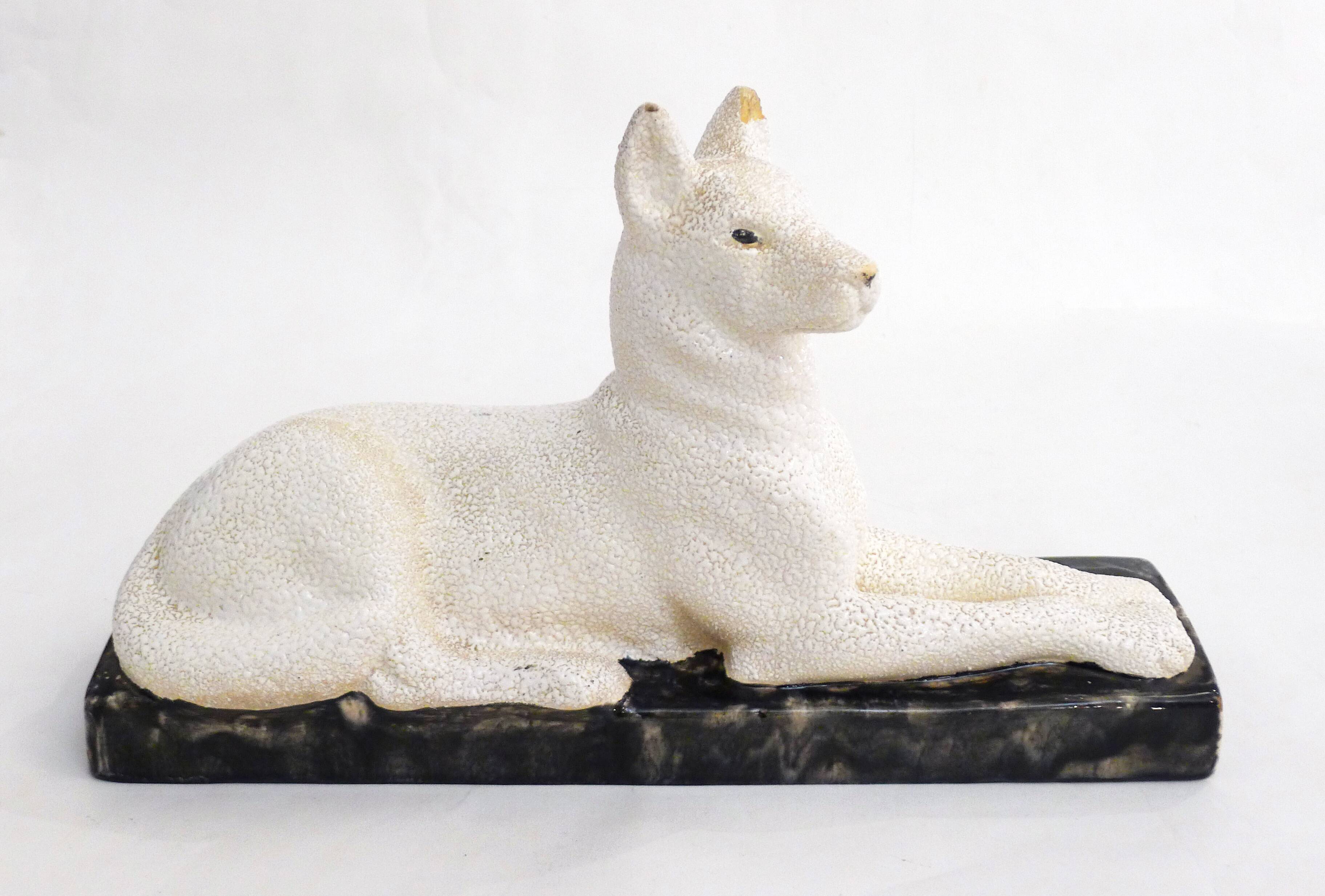 Sculpture Chien Art Déco Odyv