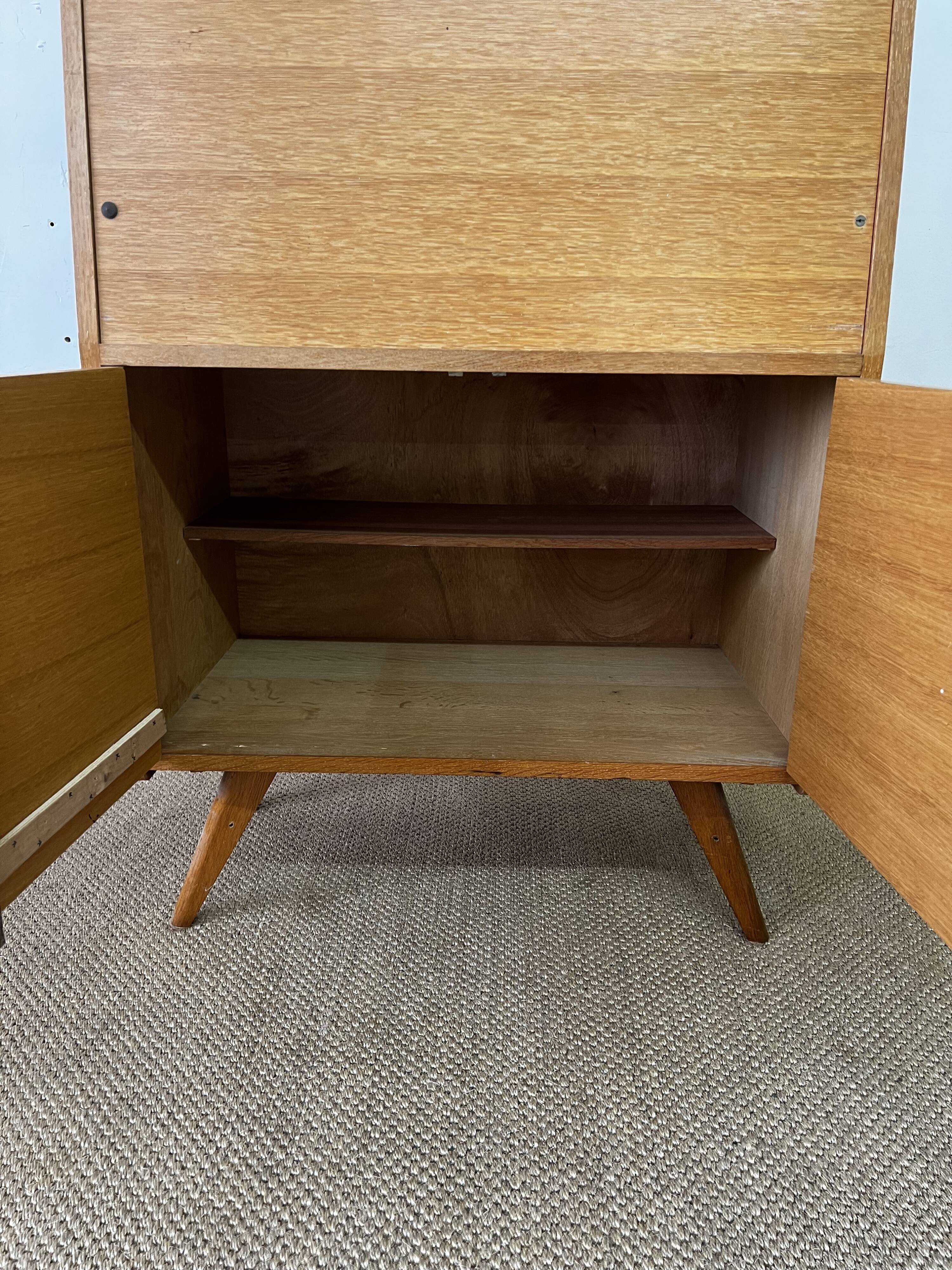 Vintage Scandinavian style secretary