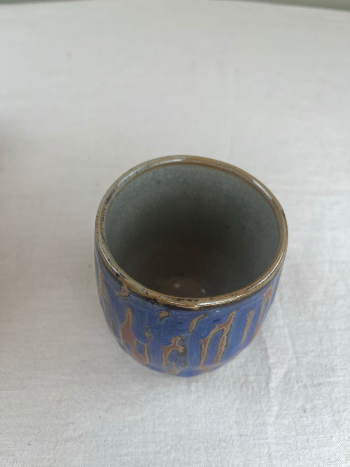 Handcrafted stoneware mug