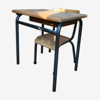 Vintage school table