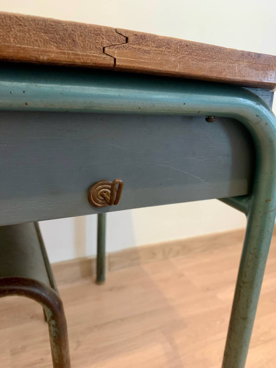 Vintage school desk
