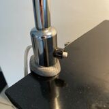 Workshop lamp with flexible arm vice attachment 50s