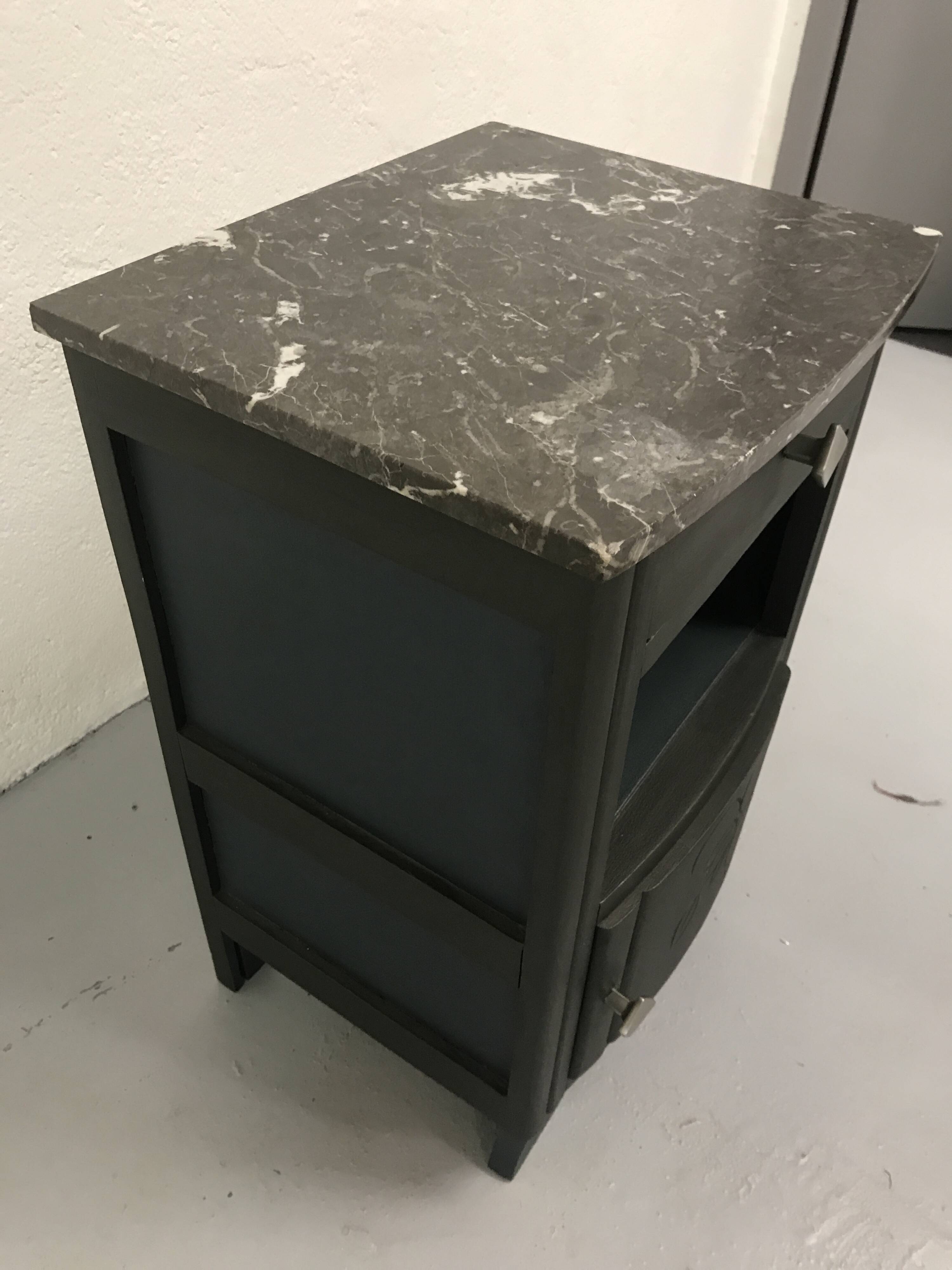 Art deco madeleine bedside table