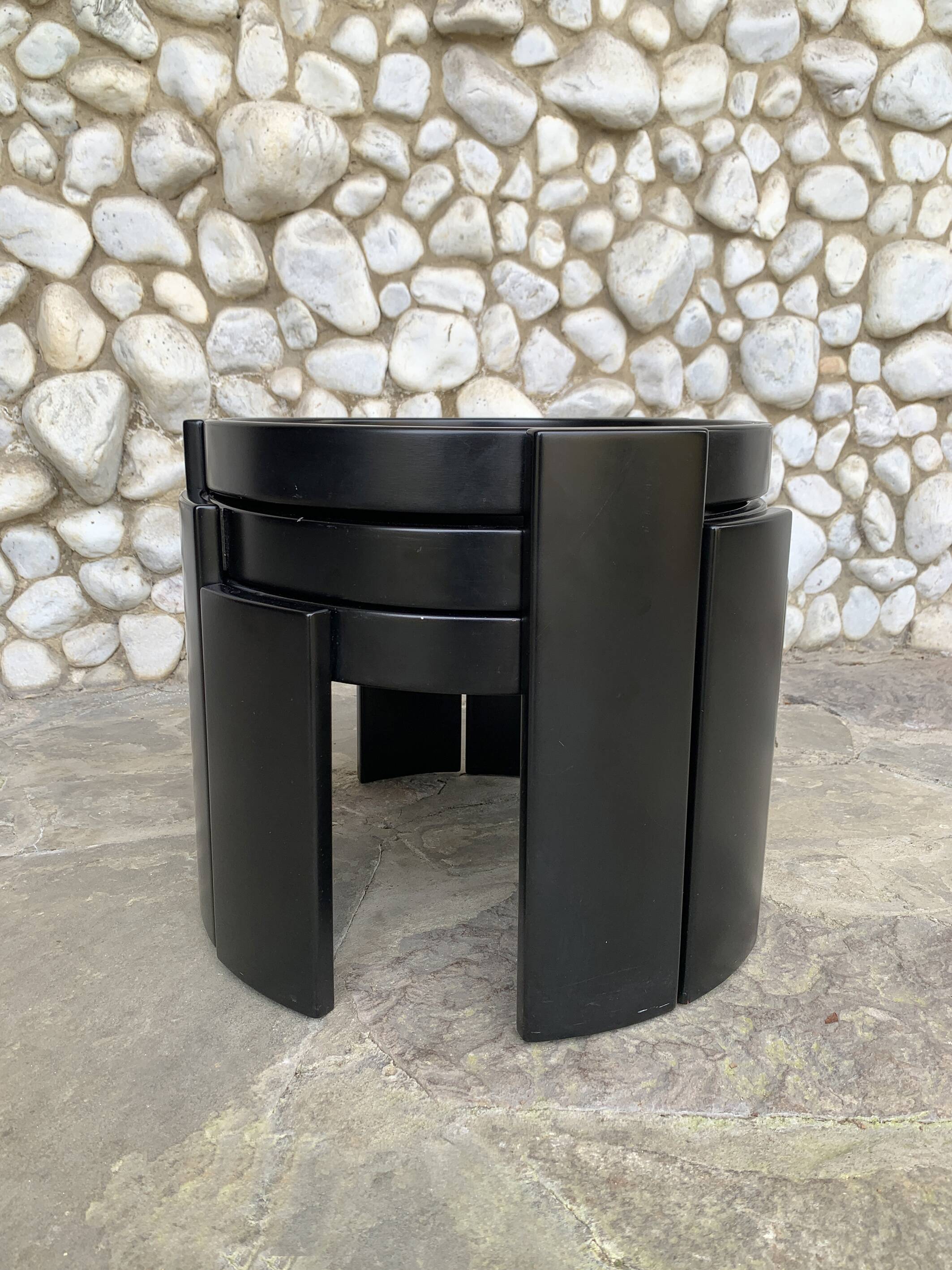 Nesting Tables 780/783 Gianfranco Frattini for Cassina, 1960