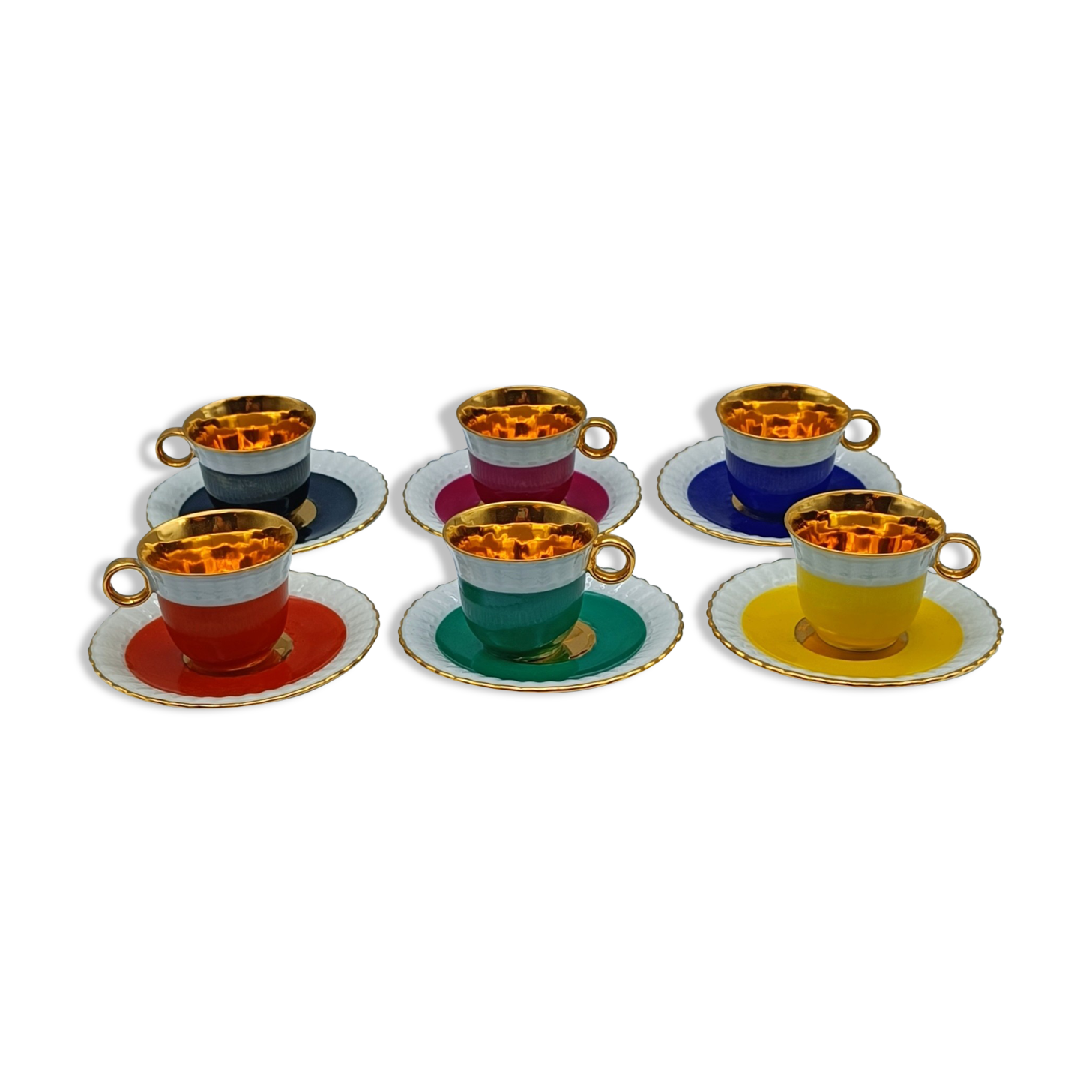 6 tasses à café Limoges