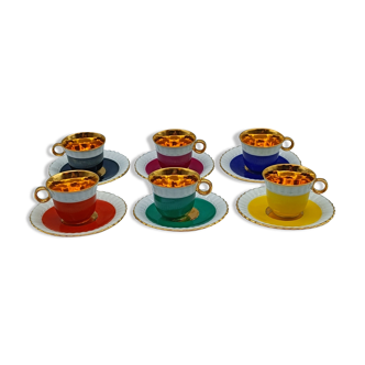 6 coffee cups Limoges
