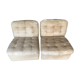 Heaters model DS11 in leather edition De Sède 1970 set of 2