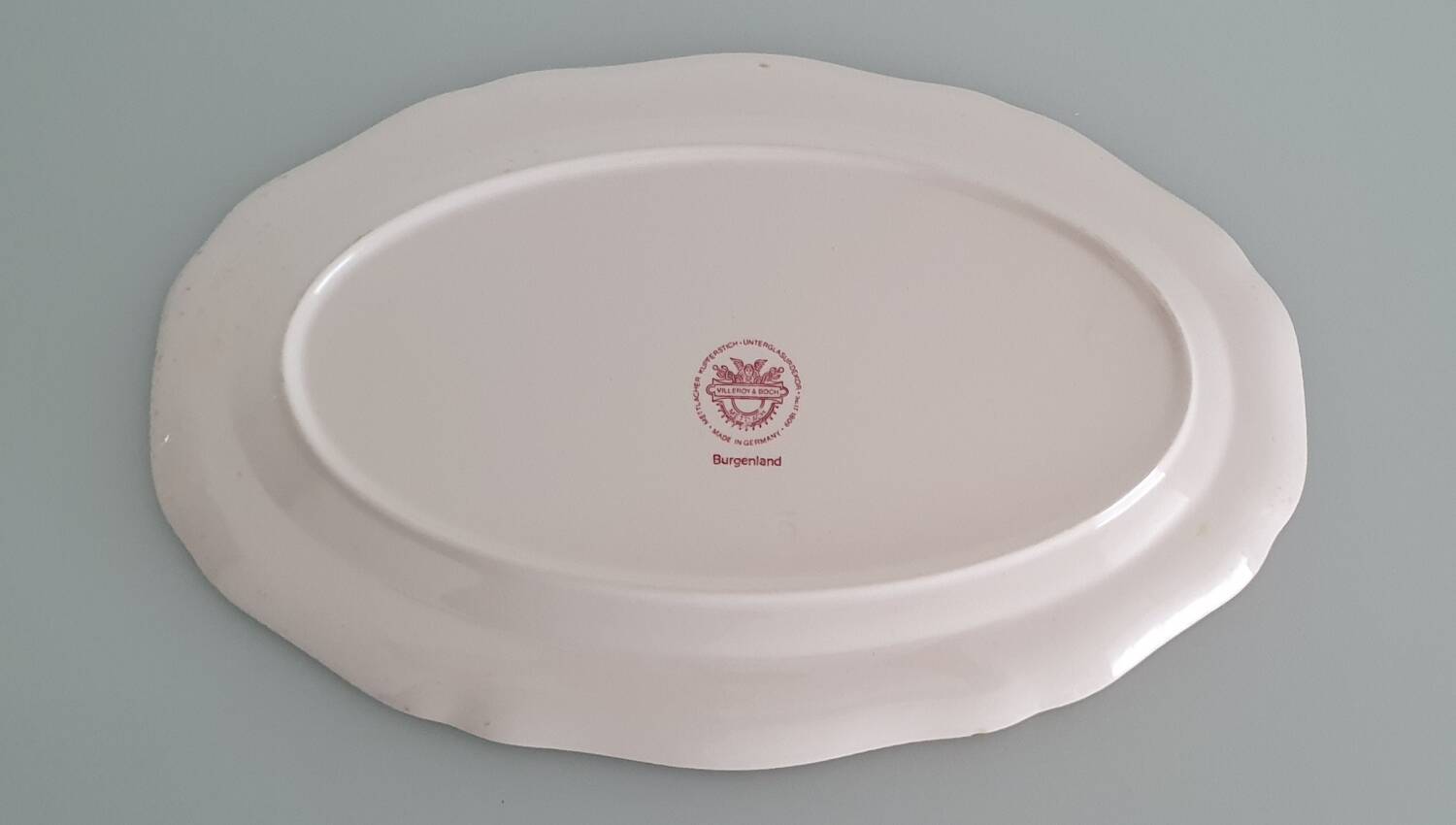 Villeroy and Boch oval dish - Burgenland collection