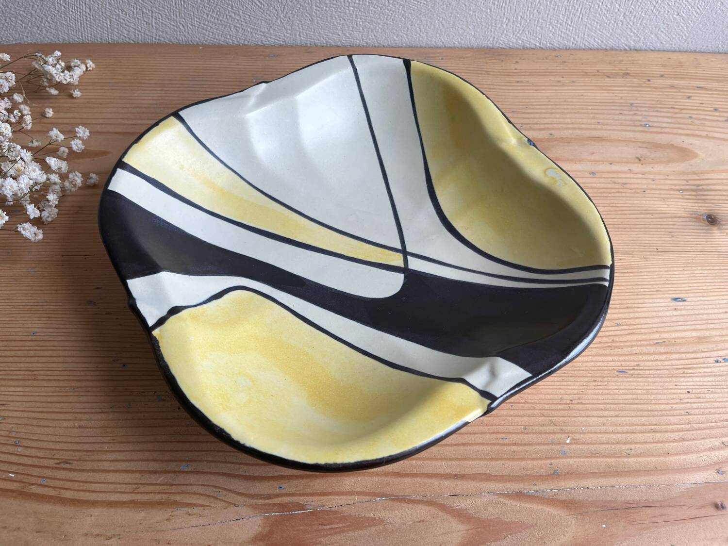 Vintage ceramic dish / bowl / empty pocket Bay Keramik