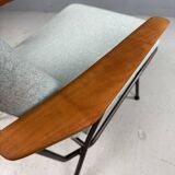 Fauteuil Koene Oberman avec accoudoirs en teck pour Gelderland, 1954