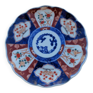 Chinese plate Imari decoration
