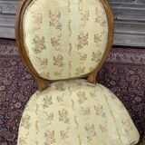 Set of four chairs stamped louis XVI period