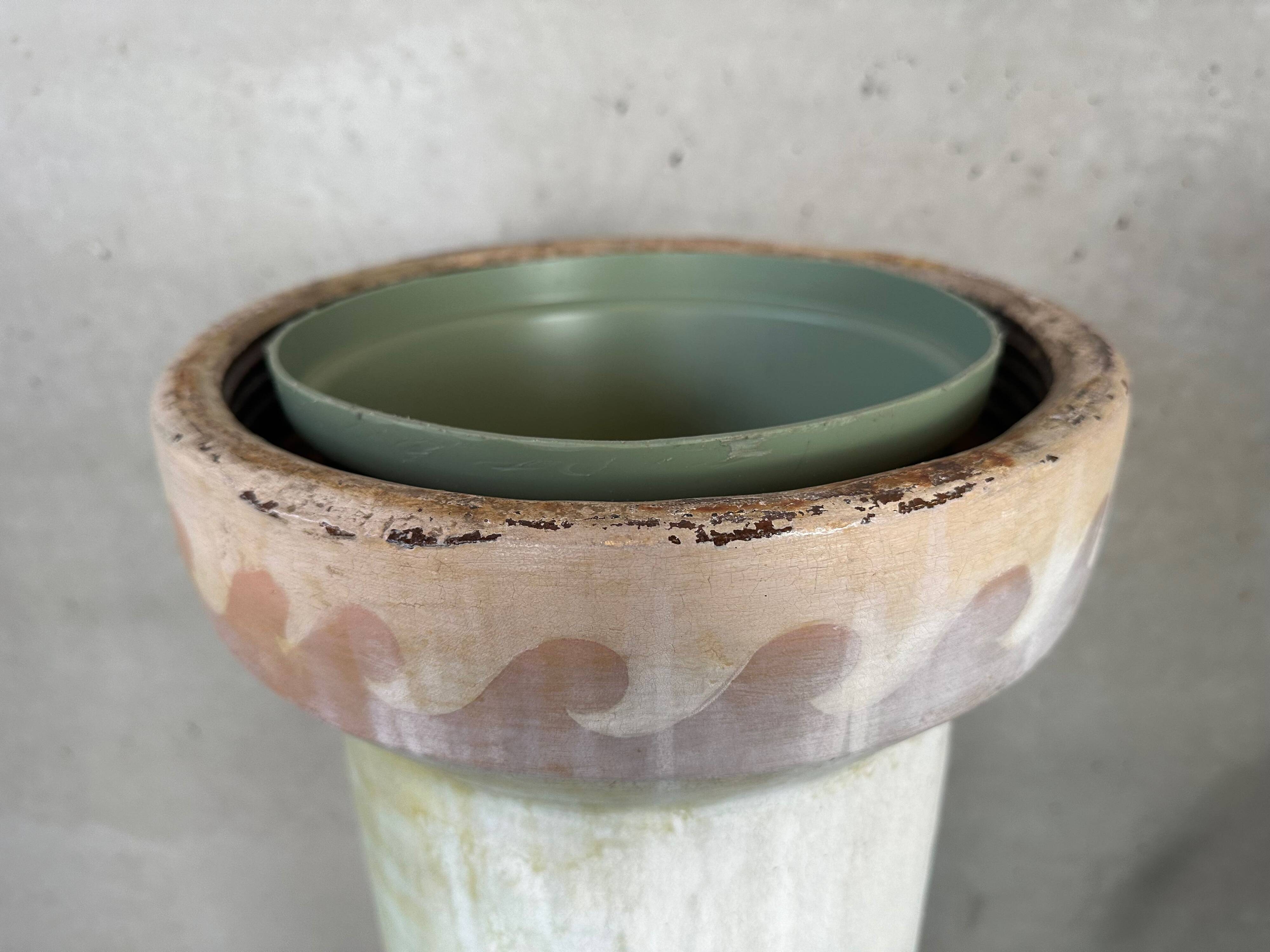 Antique French column – stoneware
