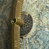 Brass globe