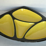 Ceramic cup with compartments