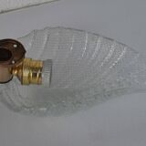 Wall light Trasparent Jewel Murano Glass Leave by Barovier e Toso, 1950s