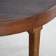 Vintage rosewood extandable dining table