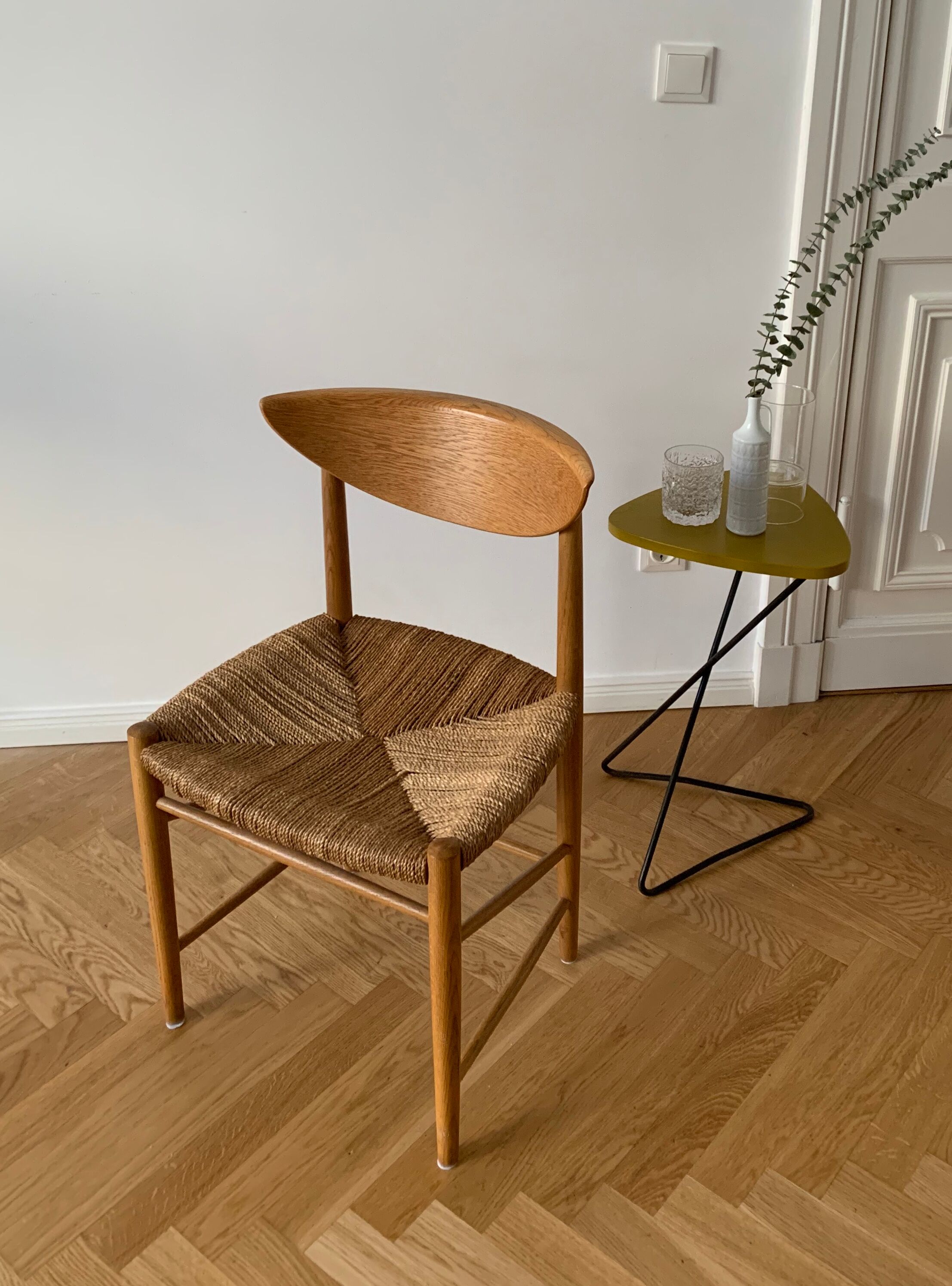 Set of 8 oak dining chairs model 316 by Peter Hvidt & Orla Mølgaard Nielsen for Søborg Mobler