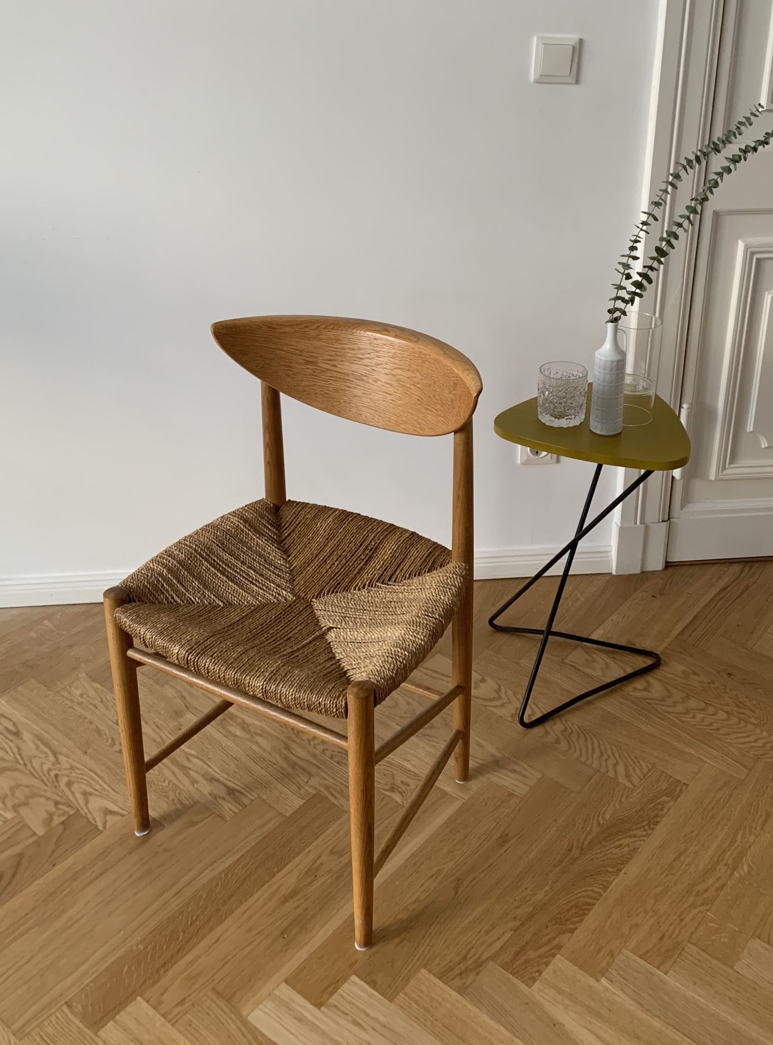 Set of 8 oak dining chairs model 316 by Peter Hvidt & Orla Mølgaard Nielsen for Søborg Mobler