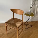 Set of 8 oak dining chairs model 316 by Peter Hvidt & Orla Mølgaard Nielsen for Søborg Mobler