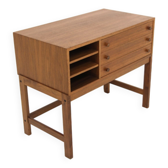 Commode scandinave en noyer par Karl-Erik Ekselius, Suède, 1960