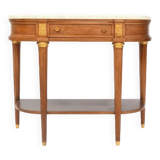 Louis XVI half-moon console