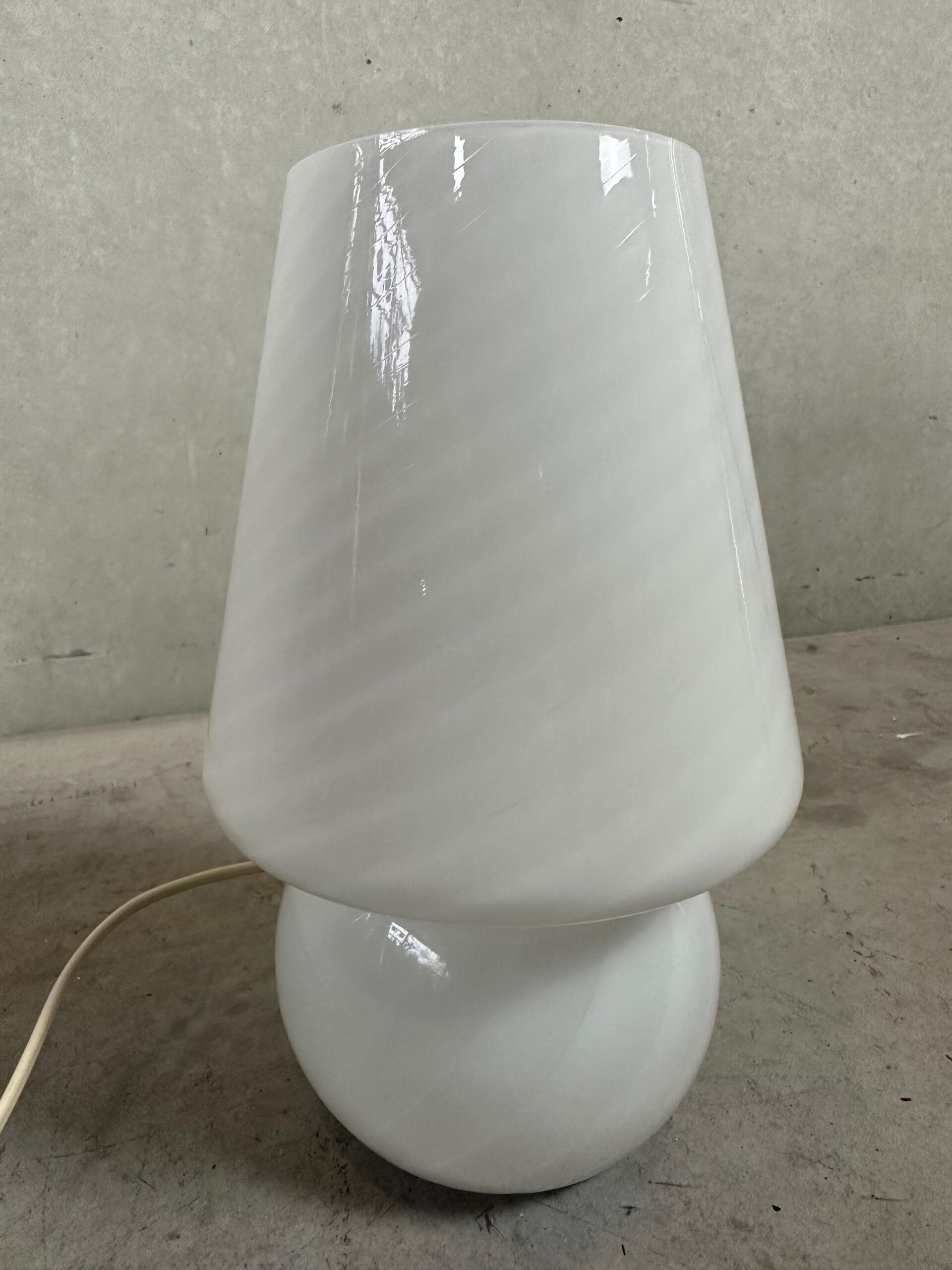 Murano 'swirl' lamp