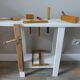 Etabli d'enfant avec ses outils