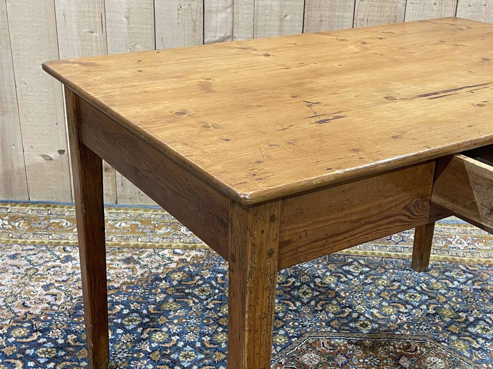 Fir table / desk, 1930s