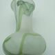 Glass paste vase. Signed JP Mateus 1996.
