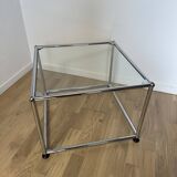 Table basse USM Haller en verre