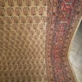 Oriental wool rug entirely handmade