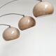 Space Age arc lamp by Dijkstra Lampen, 1970s